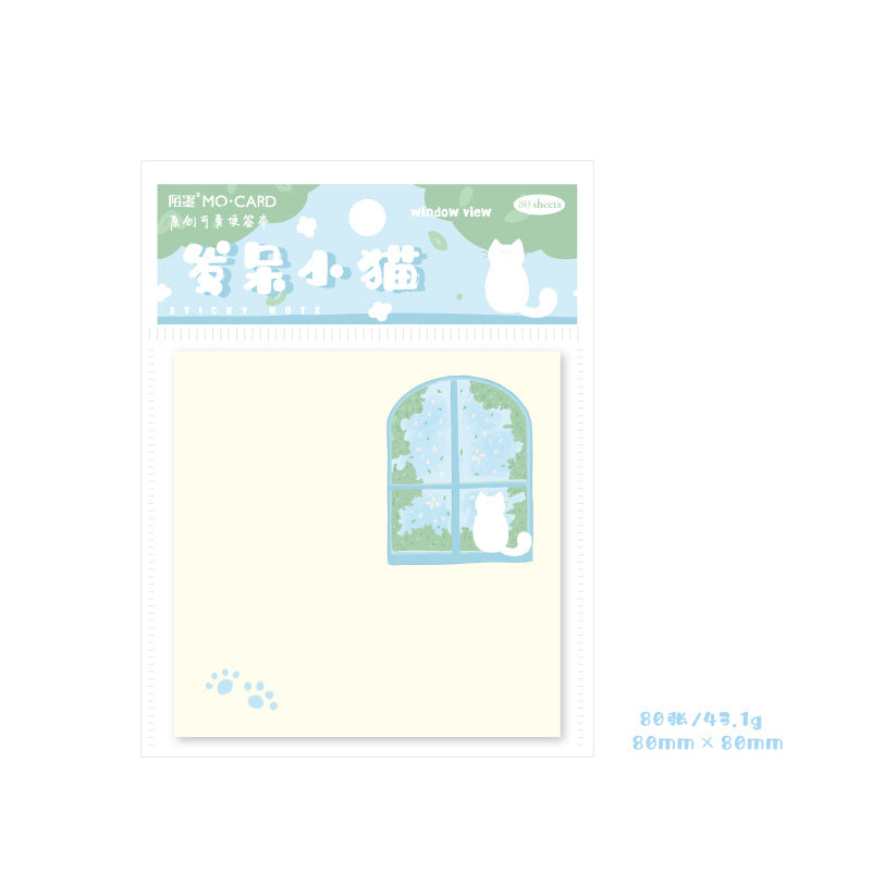Cute Cat Notepad - Sticky Note