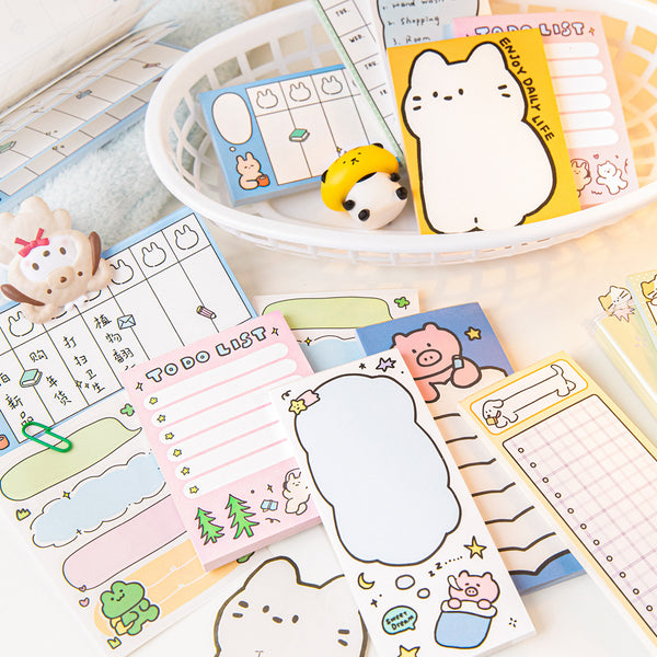 Kawai Planner Notepad  - Sticky Note