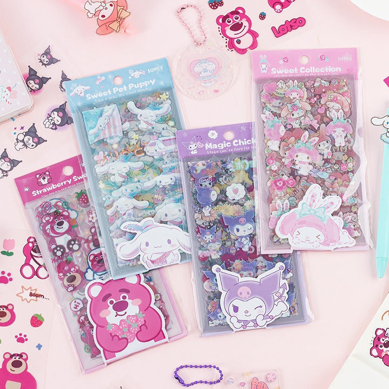 Sanrio Sweet Party - Sticker Sheet Set of 10