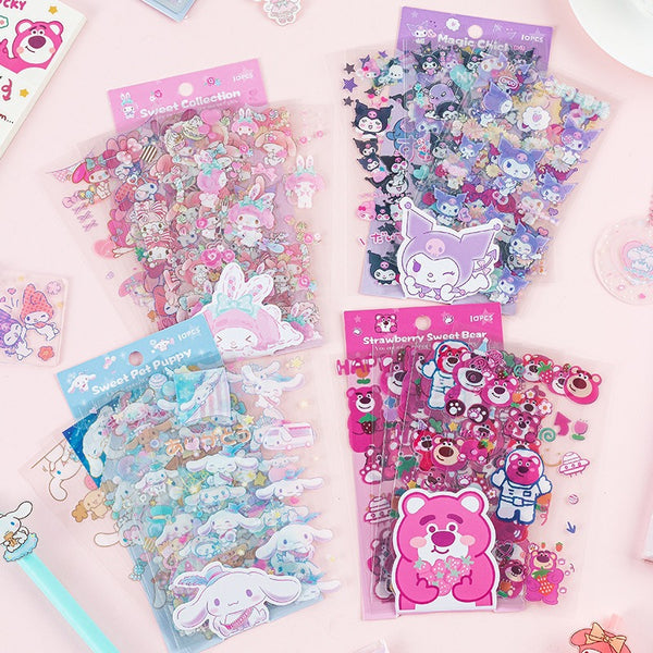 Sanrio Sweet Party - Sticker Sheet Set of 10