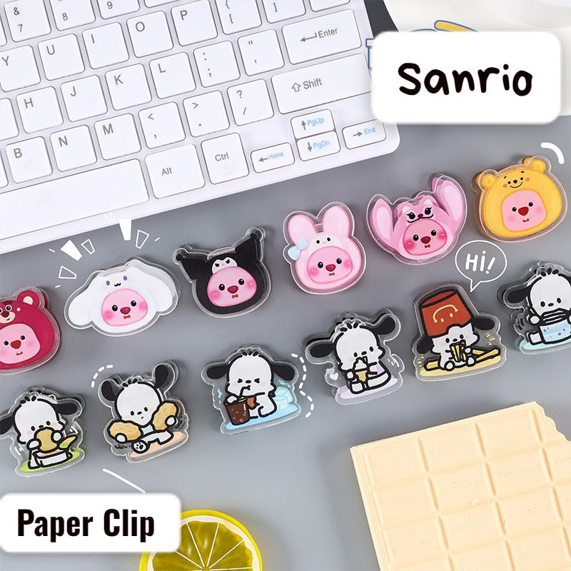 Sanrio Character Acrylic - Paper Clip