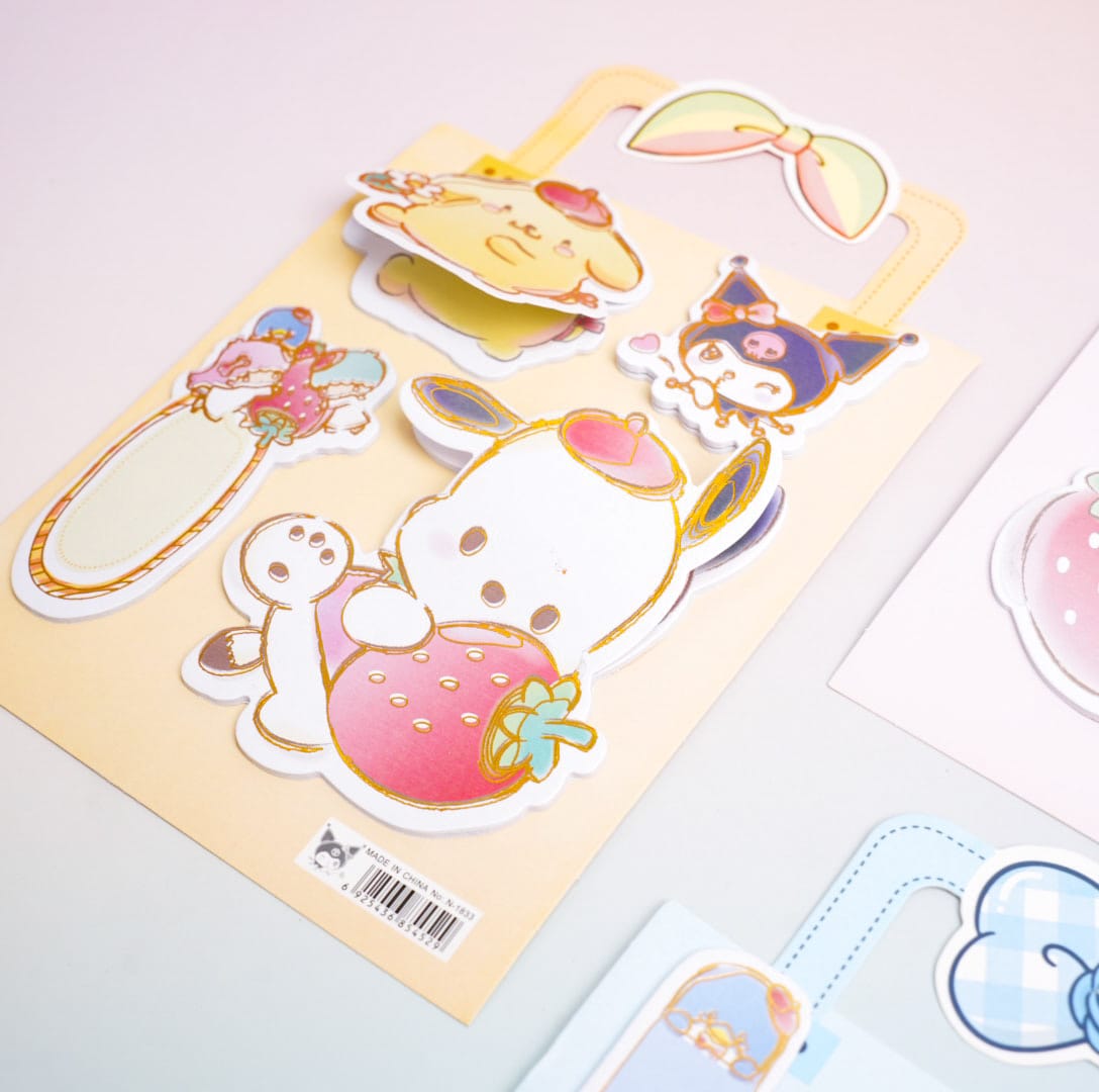 Sanrio Character Fruity Memo Pad - Sticky Note