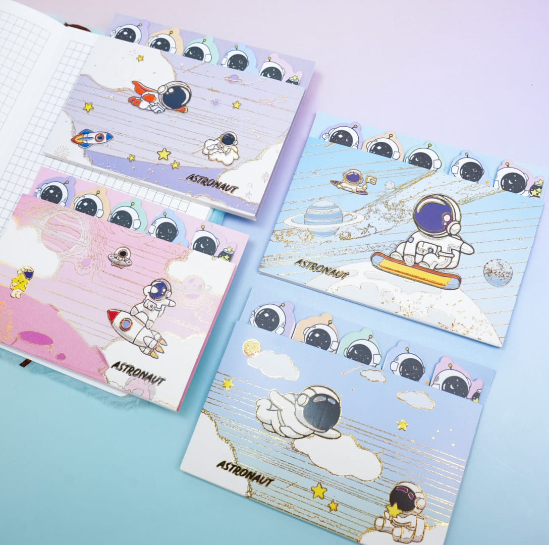 Astronaut Stars Memo Pad - Sticky Note