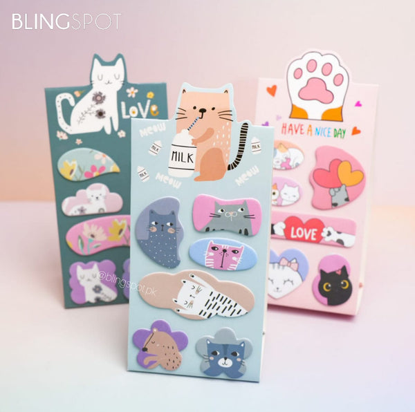 Cat & Paw Memo Pad  - Sticky Note