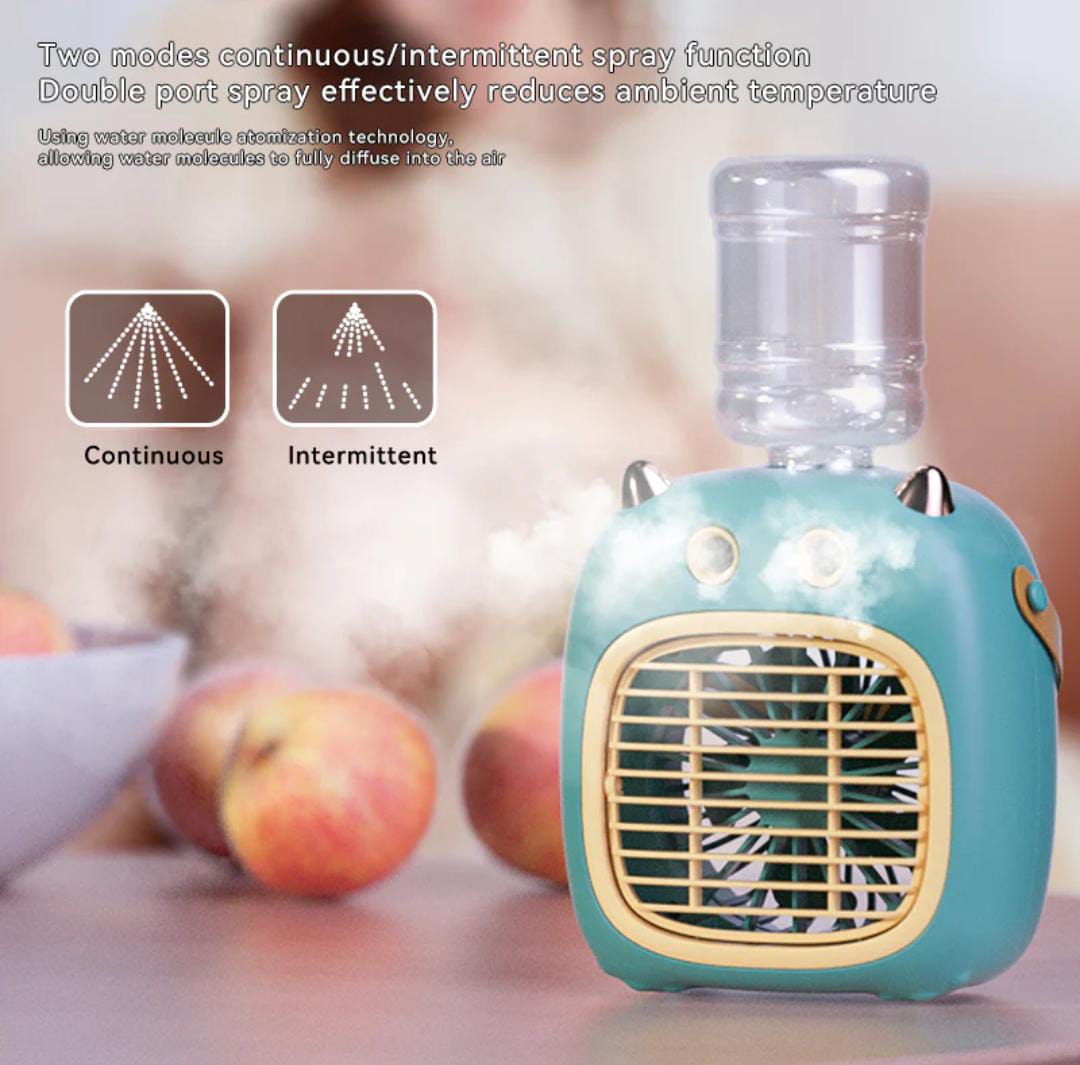 Monster Portable Double Mist Spray - Cooling Fan  2 in 1