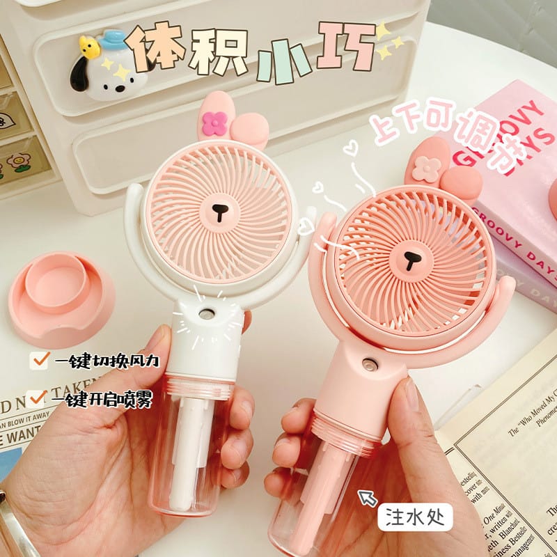 My Melody Spray Mini Handheld  - Portable Fan