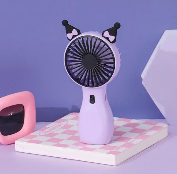 Kuromi Mini Handheld  - Portable Fan
