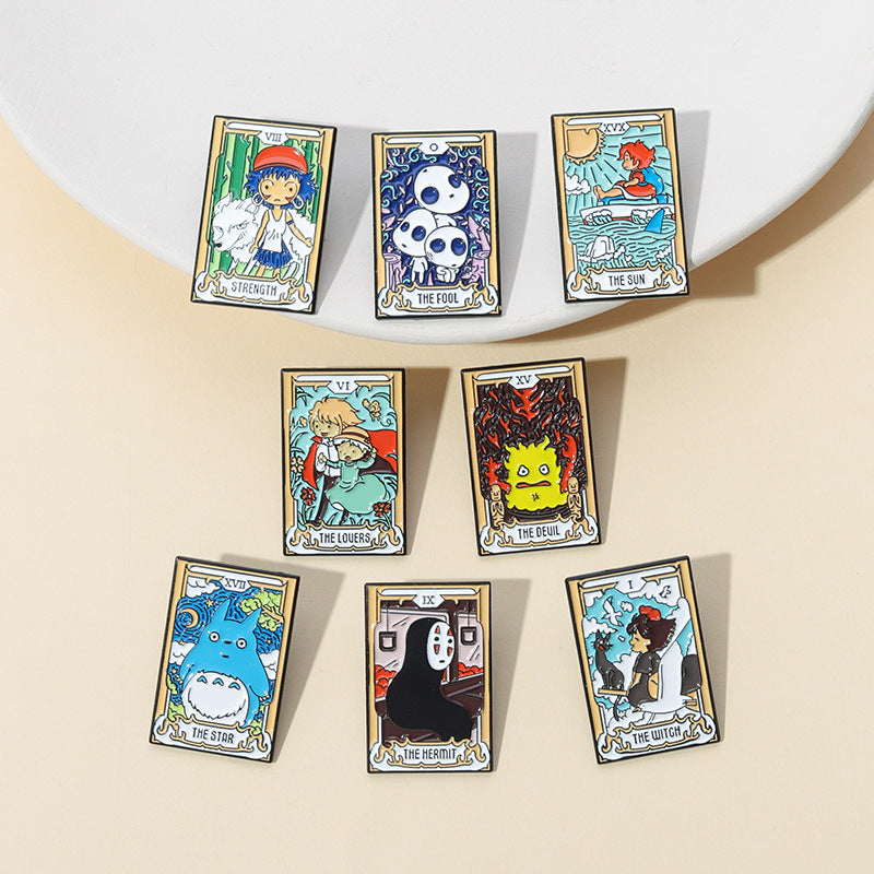Spirited Away Character Frame Enamel Pin The Blingspot Studio