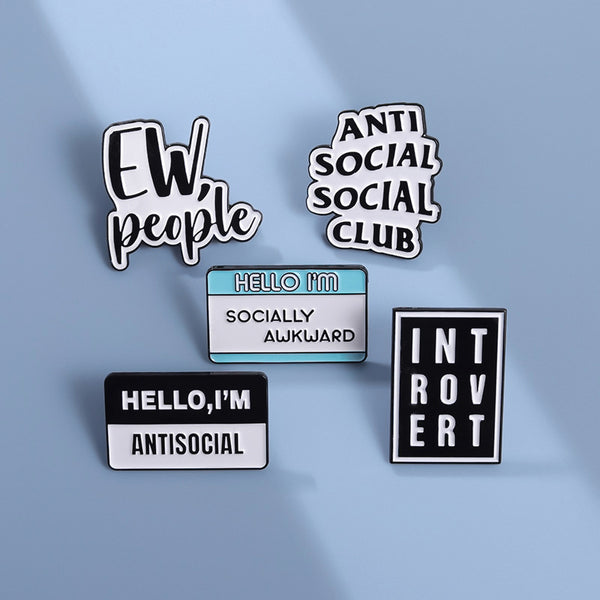 Anti Social Club - Enamel Pin