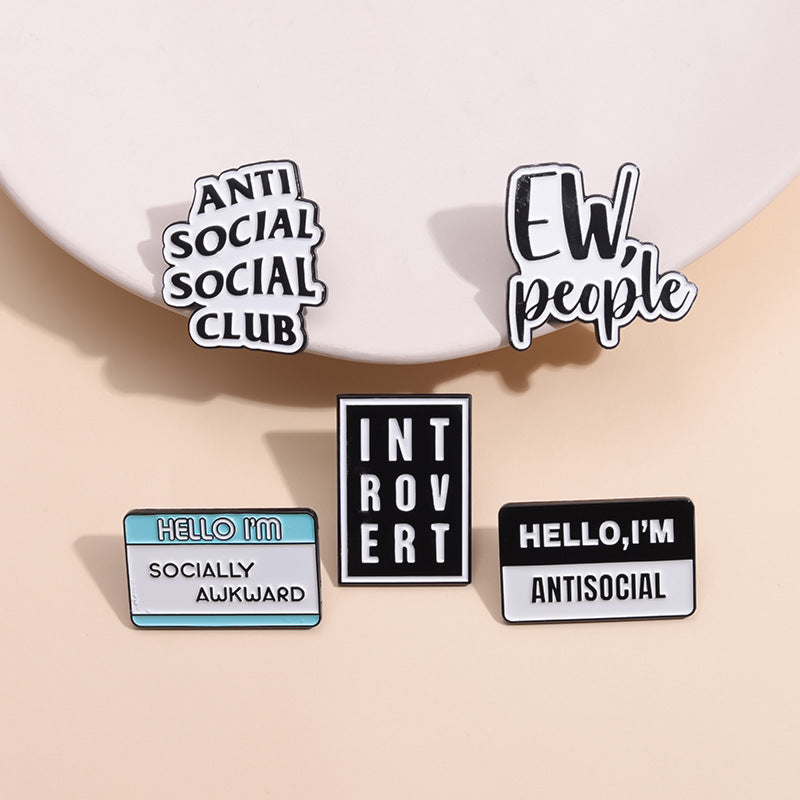 Anti Social Club - Enamel Pin