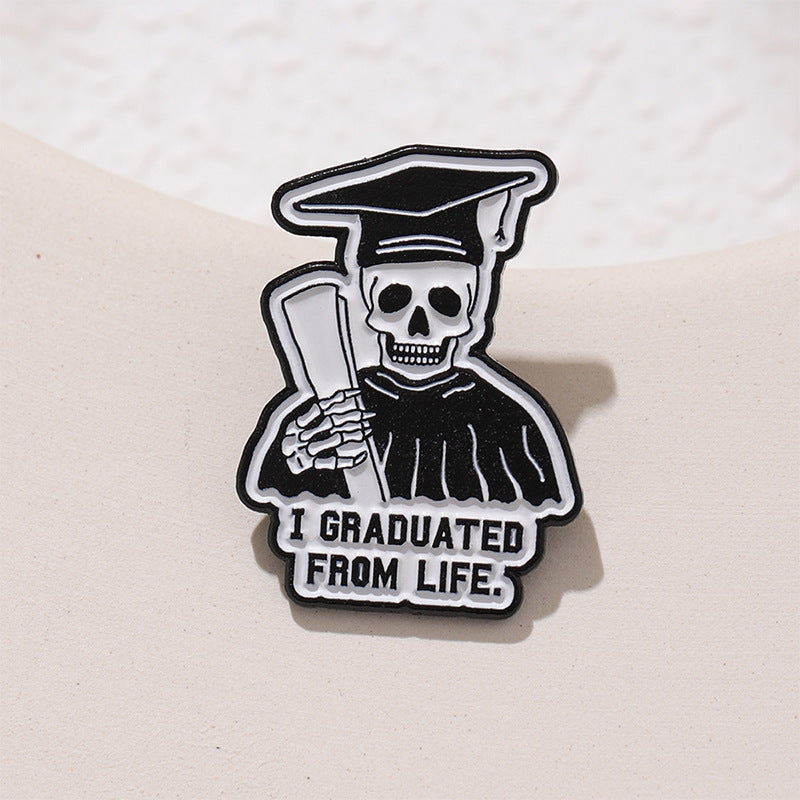 I Graduated From Life - Enamel Pin