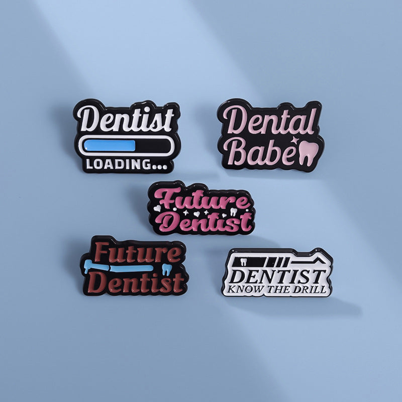 Dentist Essential - Enamel Pin