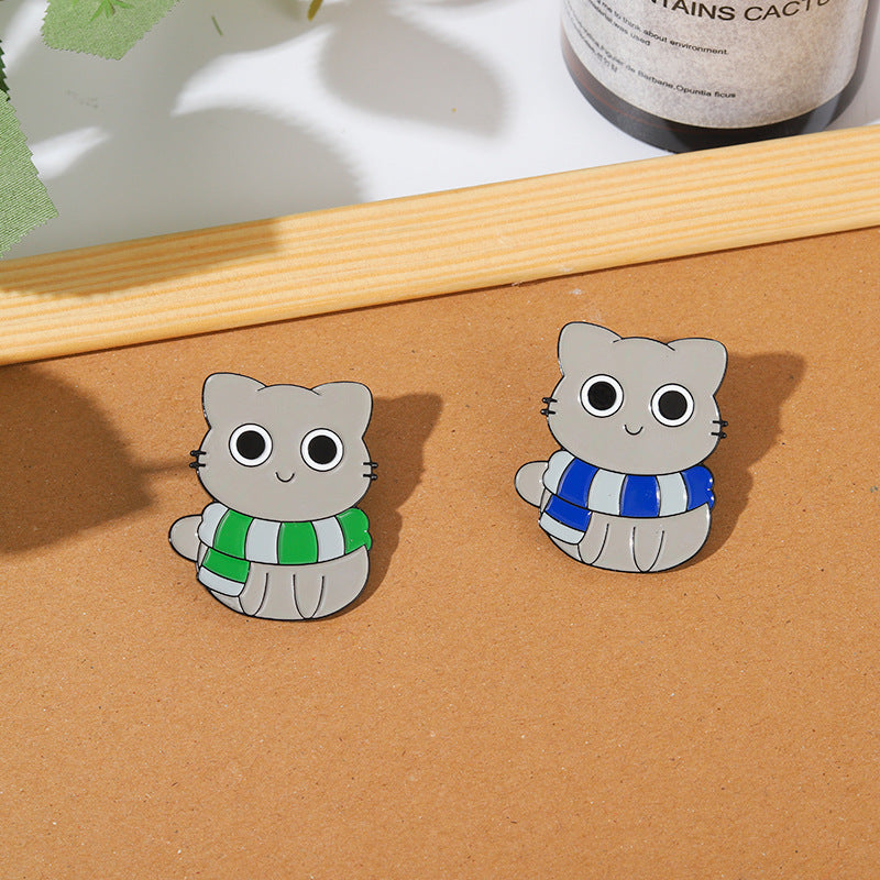 Hogwarts Cat  - Enamel Pin