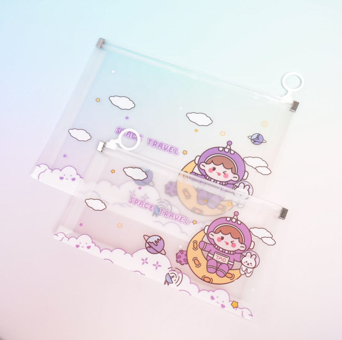 Space Travel - Document Folder Pouch