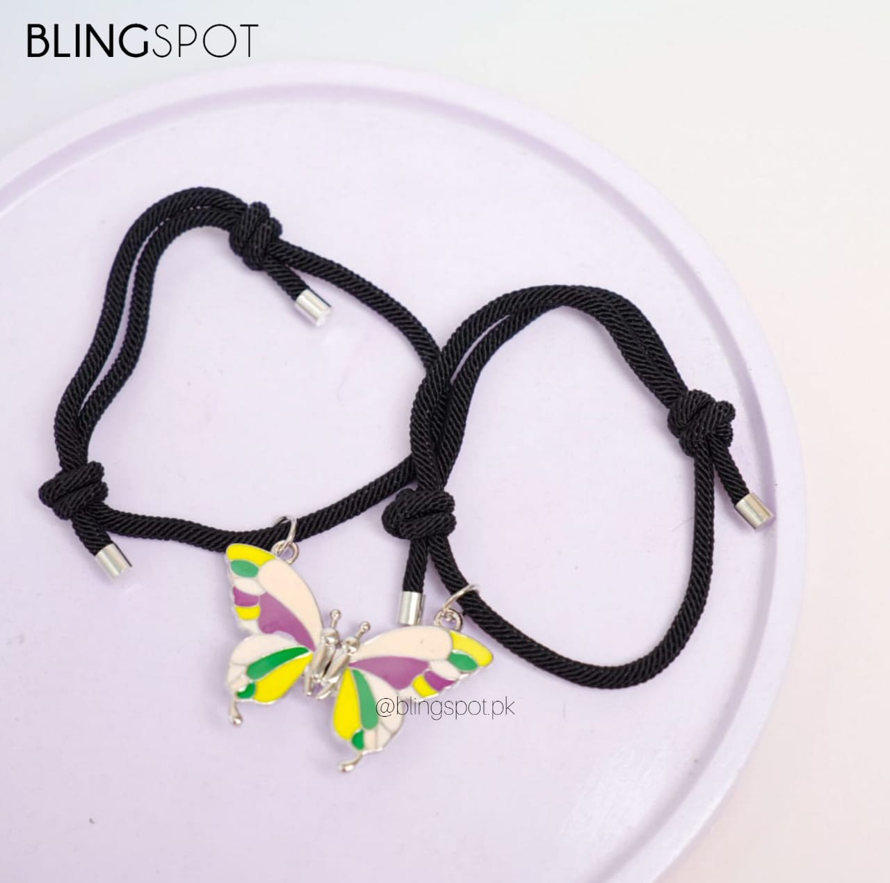 Colorful Butterfly Friendship - Bracelet Set Of 2