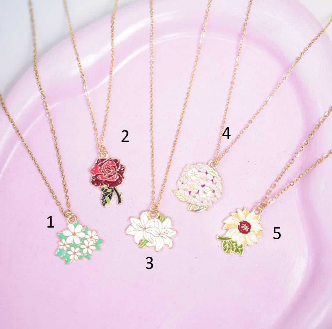 Flowers - Necklace