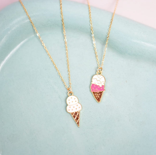 Cone Ice-cream - Necklace