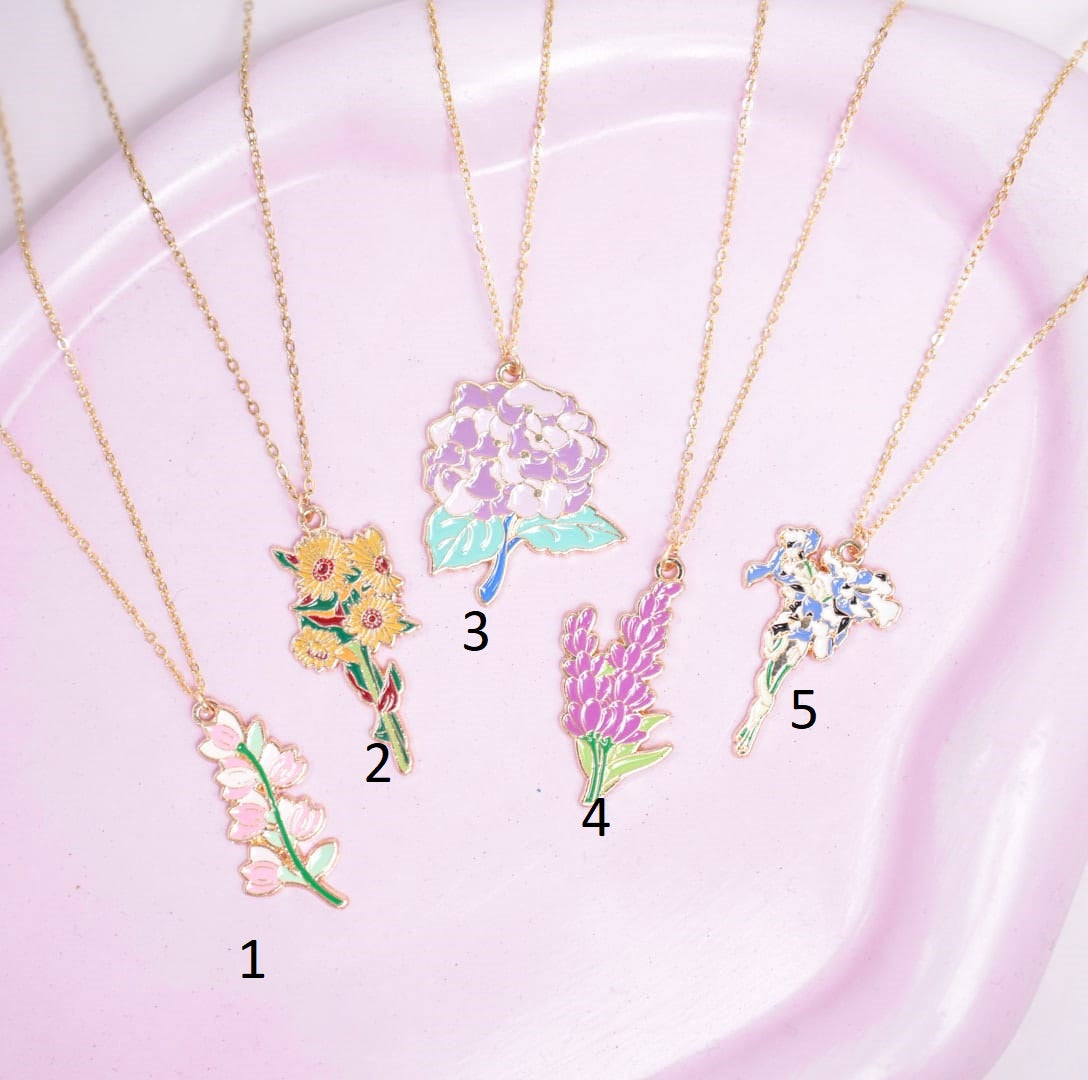 Flowers - Necklace