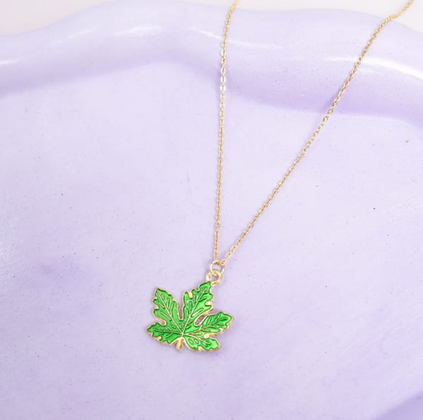 Leaf - Necklace