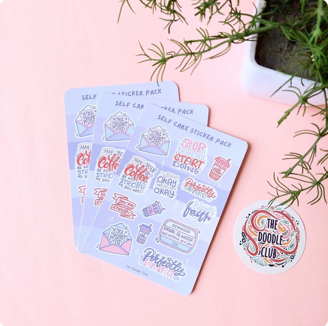 Self Care Sticker Sheet -  Sticker