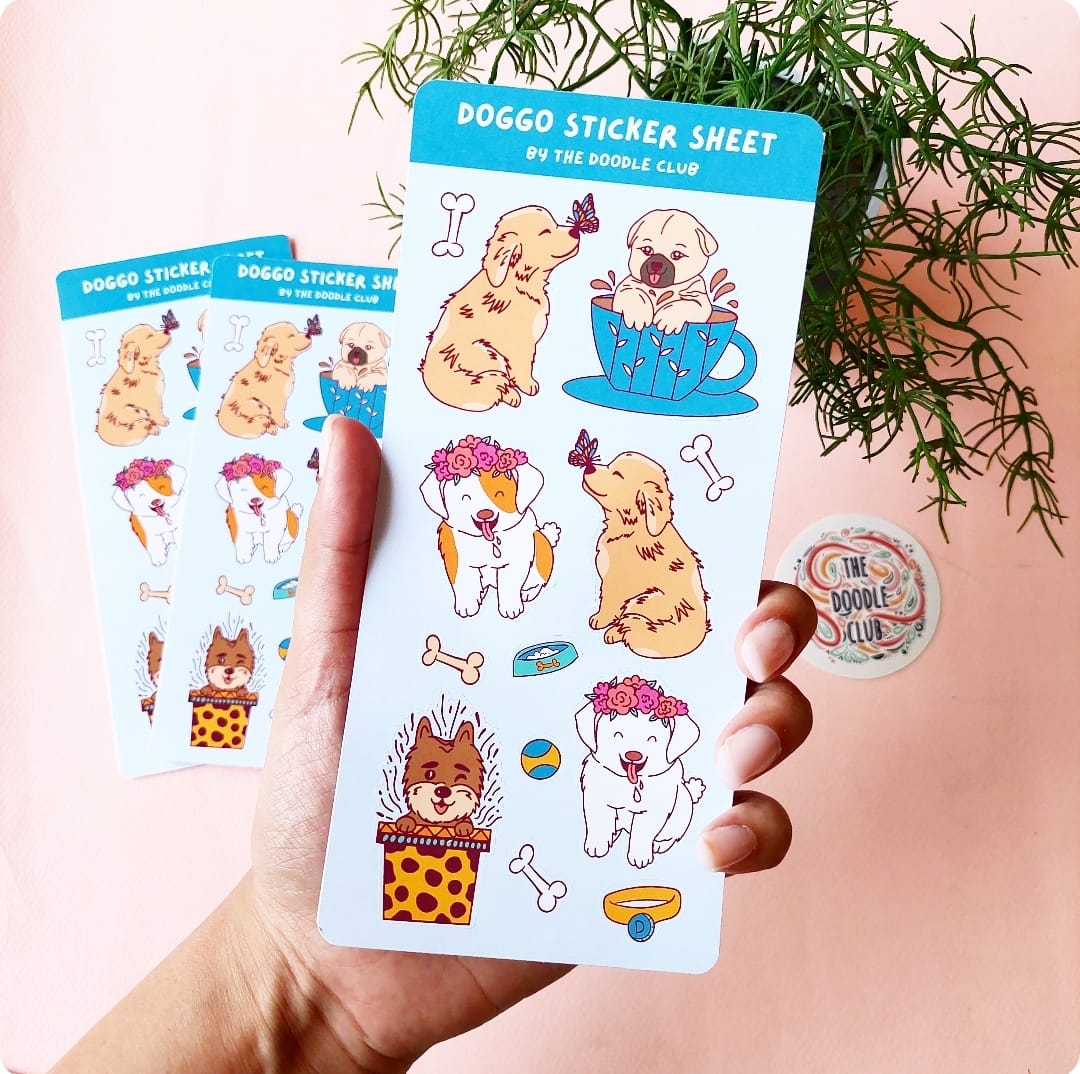 Doggo - Sticker Sheet