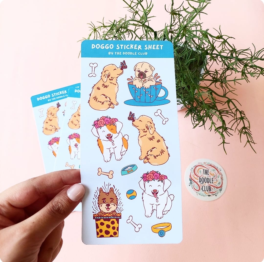 Doggo - Sticker Sheet