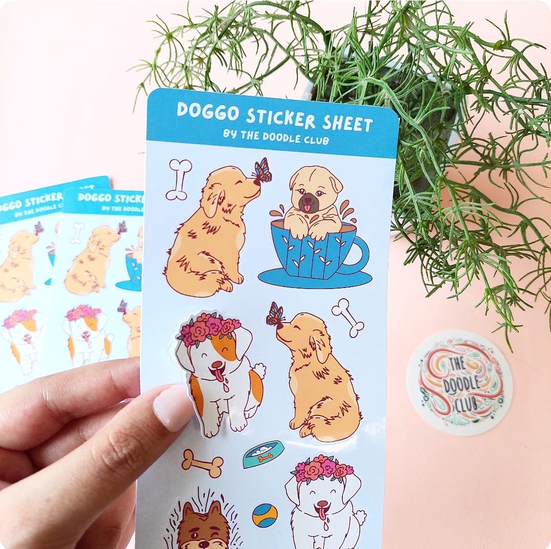 Doggo - Sticker Sheet