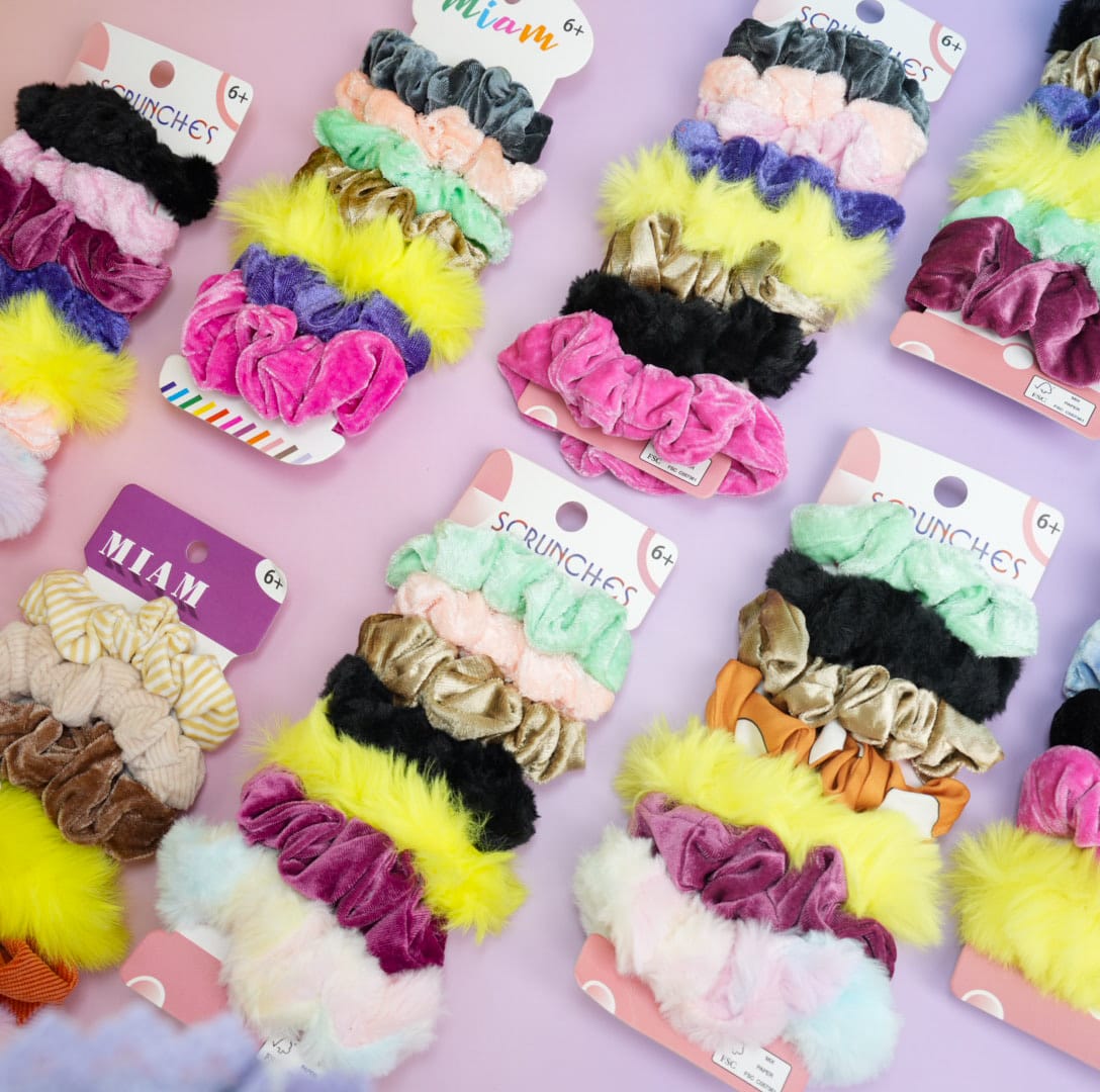 Fancy Mixed - Hair Scrunchie Set Style 3