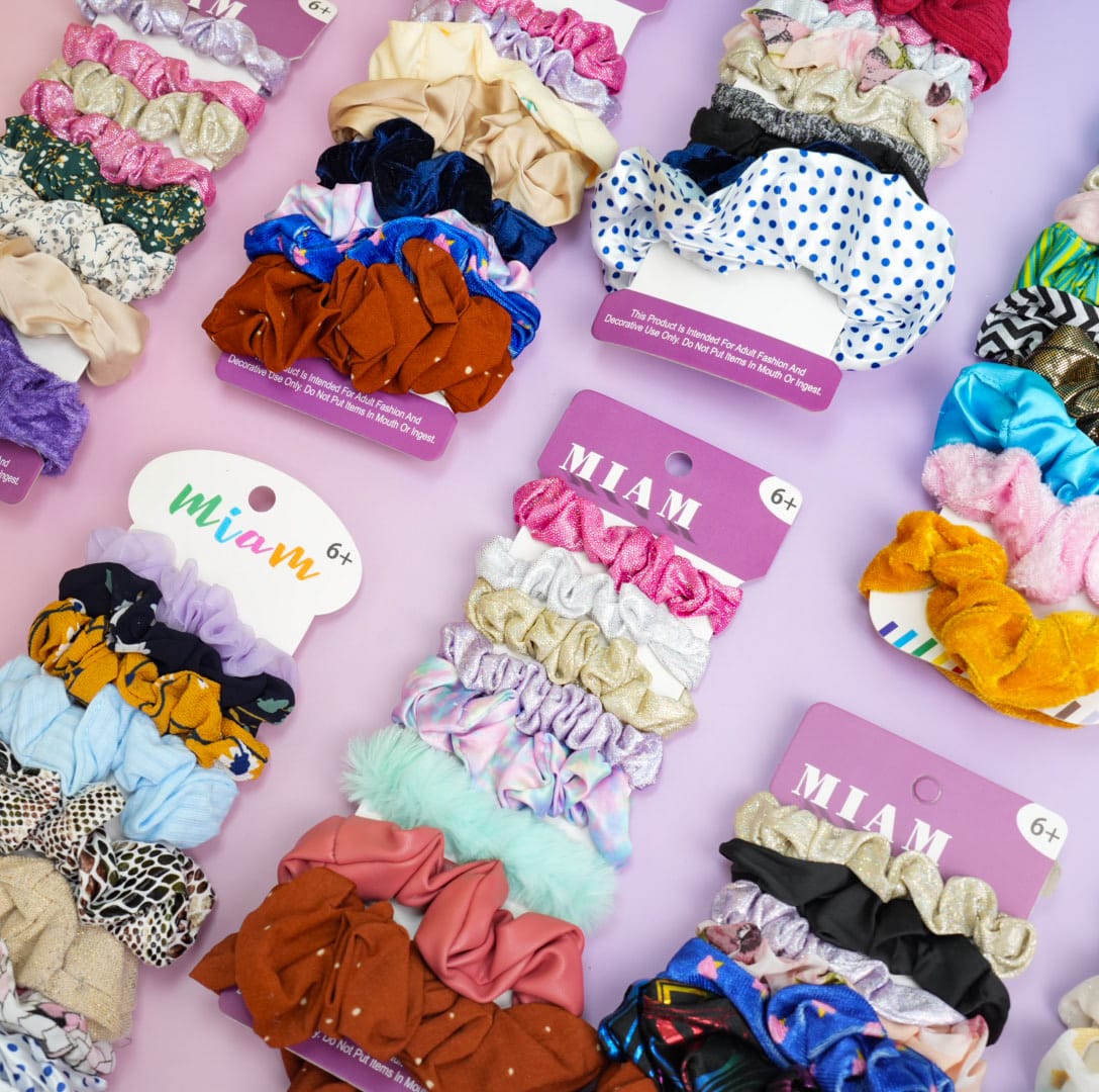 Fancy Mixed - Hair Scrunchie Set Style 5