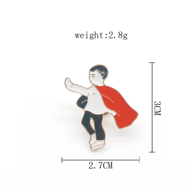 Peter Pan Red Cloak - Enamel Pin