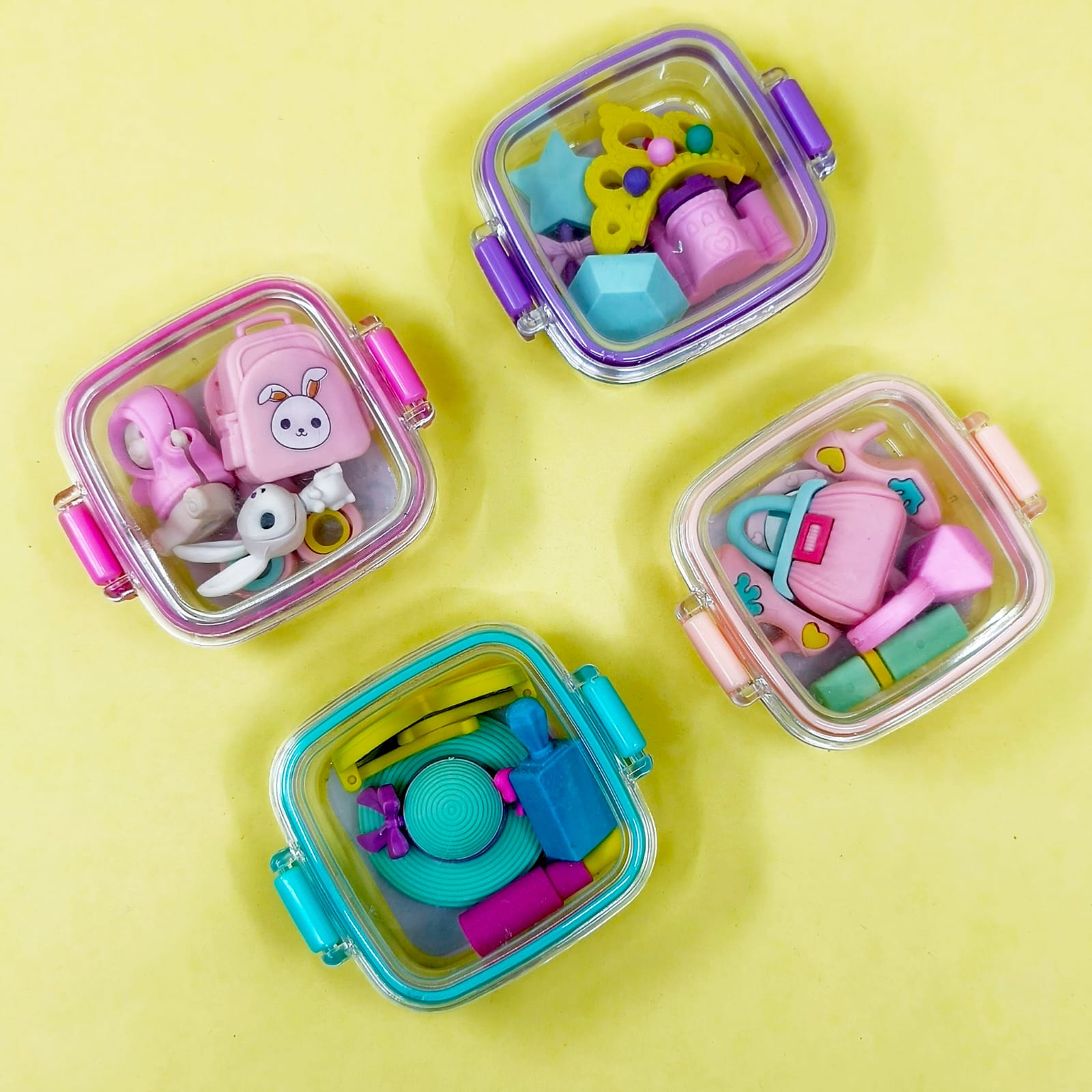 Girl Power - Eraser Set