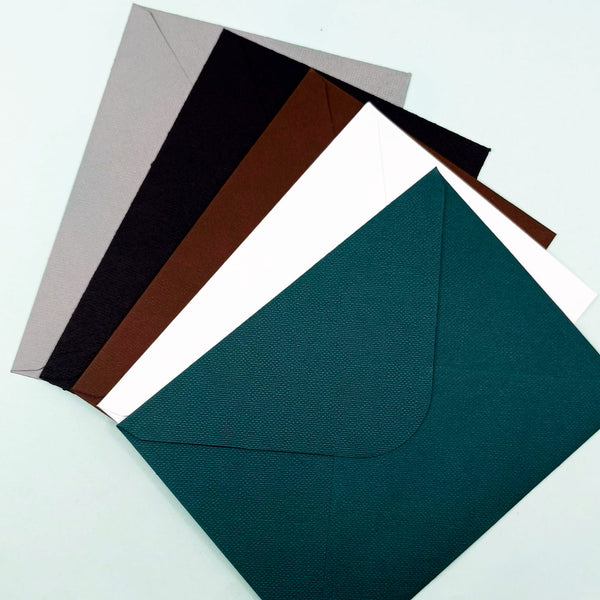 Fabric Pattern Large - Envelopes Set Of 5