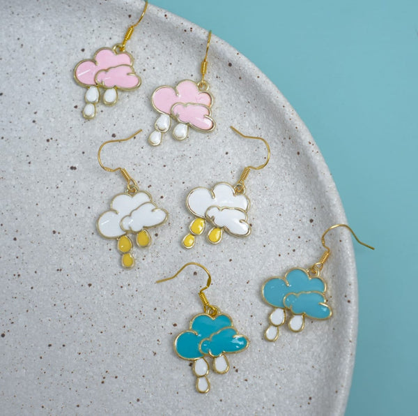 Rain Clouds - Earrings