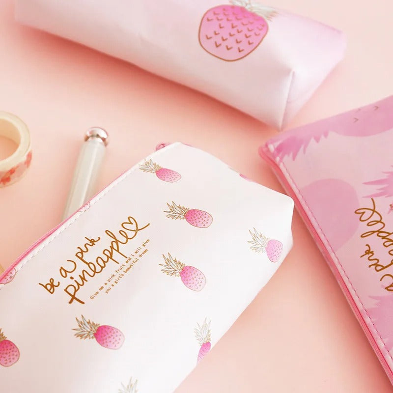 Be A Pink Pineapple - Pouch