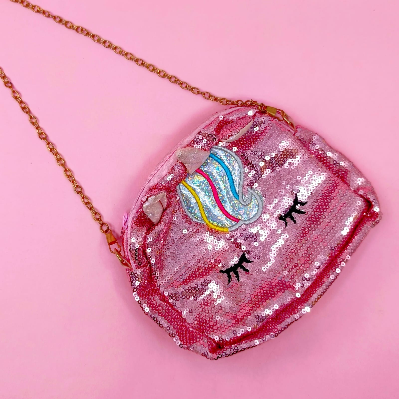 Unicorn Close Eye - Shoulder Bag / Pouch