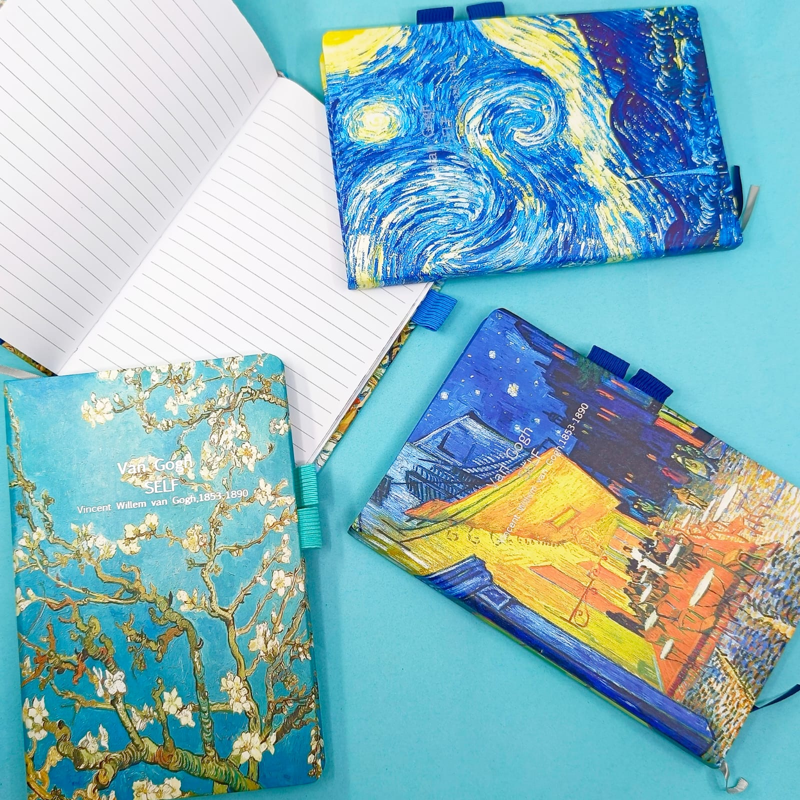 Van-Gogh Painting Foiled  - Notebook / Journal