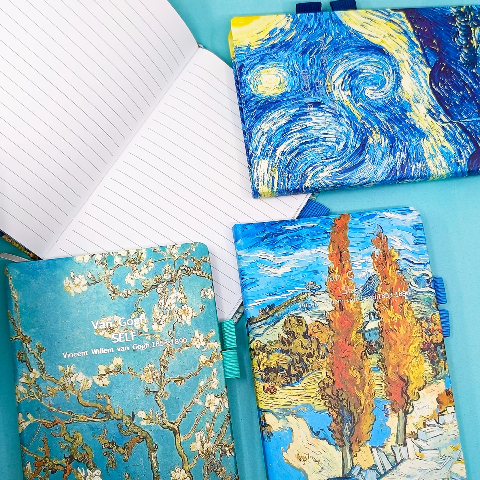 Van-Gogh Painting Foiled  - Notebook / Journal