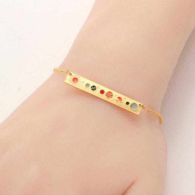 Galaxy Solar Balance Gold - Bracelet Clearance Sale