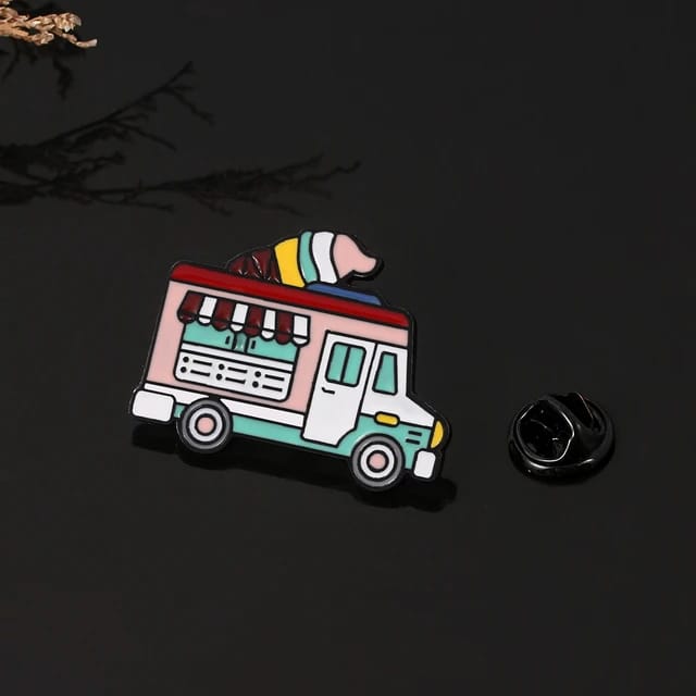 Traveler Ice Cream Truck - Enamel Pin