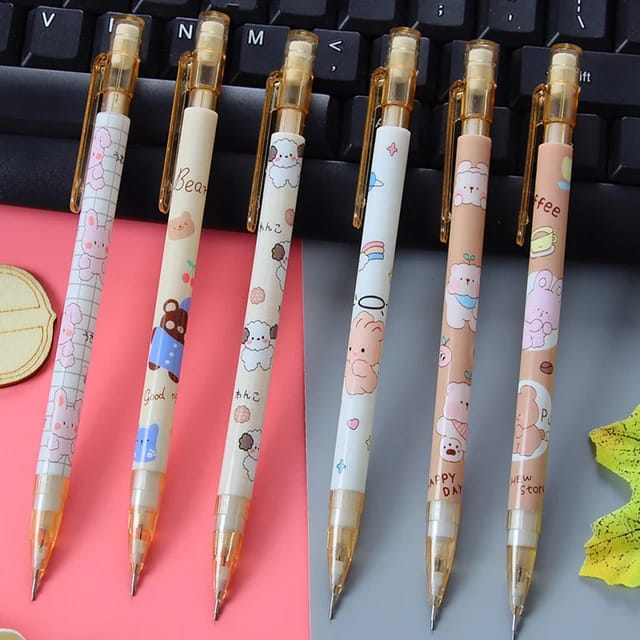 Cute Animal Press - Mechanical Pencil With Eraser