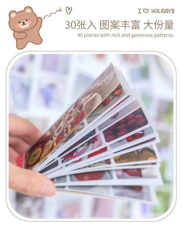 Live Laugh Love &amp; Bread - Notepad Sticker
