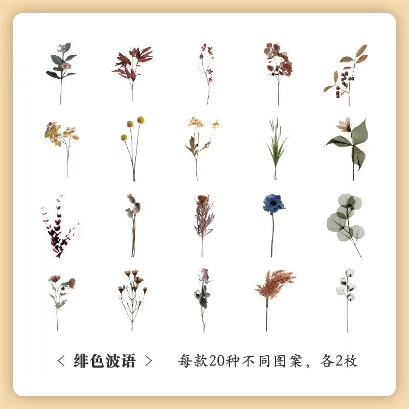 Flowers &amp; Foliage - Stickers