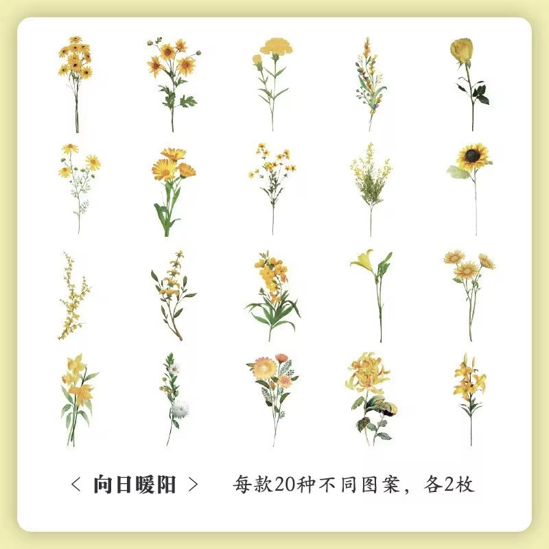 Flowers &amp; Foliage - Stickers