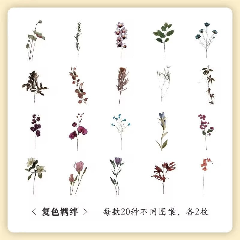 Flowers &amp; Foliage - Stickers