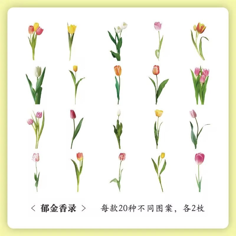 Flowers &amp; Foliage - Stickers