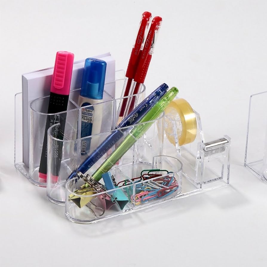 Crystal Stationery - Desk Organizer