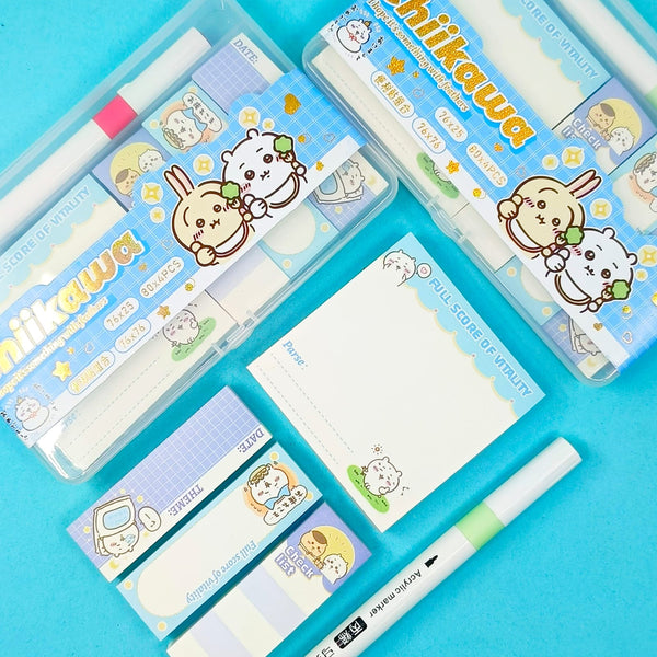 Kawai Animal - Sticky Note / Stationery Set Style 2