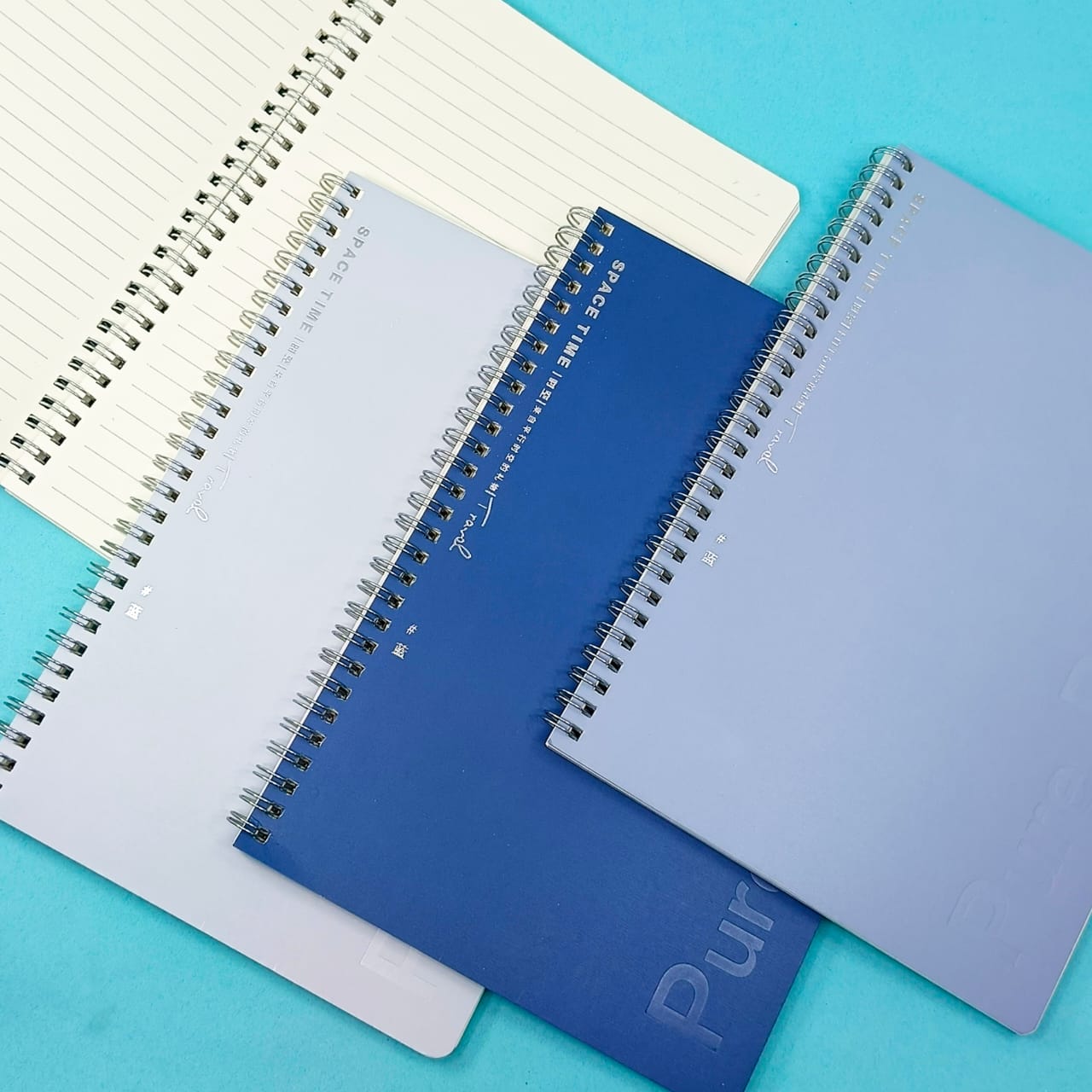 M&G Pure Blue B5 Spiral - Notebook / Journal