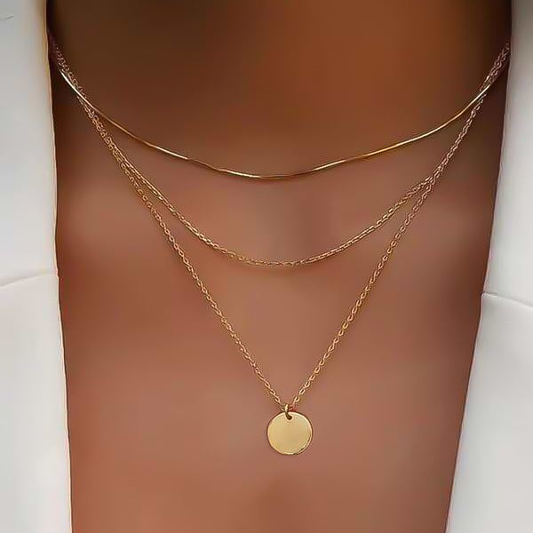 Gold  Layered - Necklace