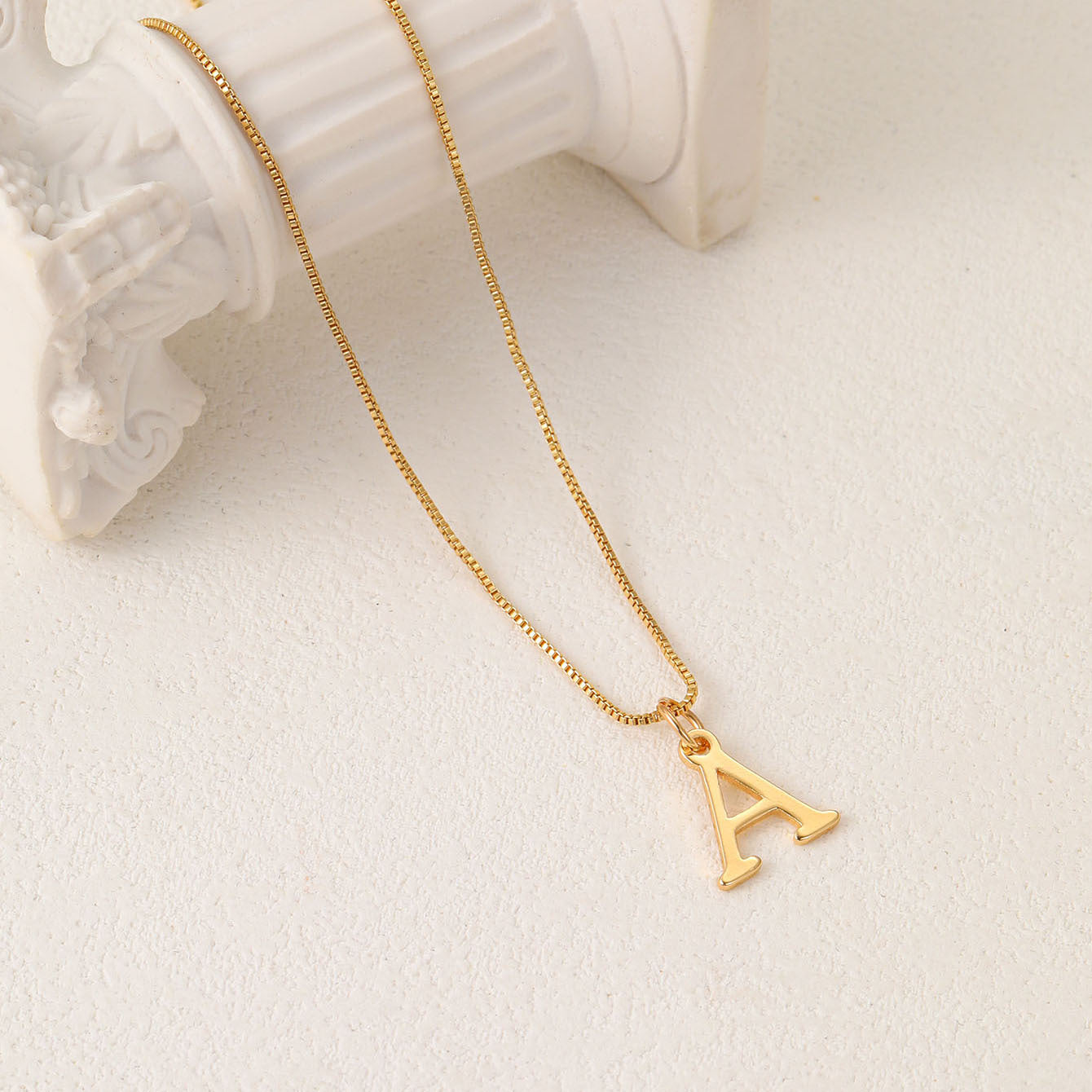 Initials Gold Plated - Necklace